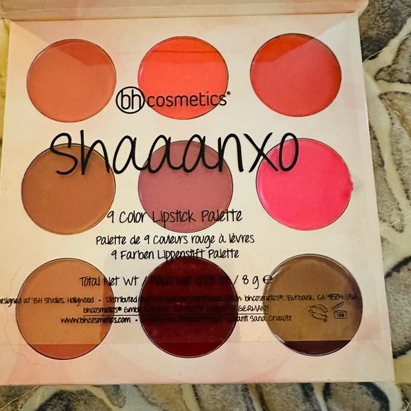 New unused Bh cosmetics Shaaanxo 18 pc lipstick & eyeshadow palette - Picture 4 of 9
